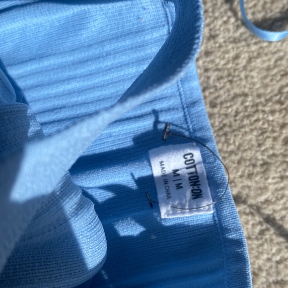 Blue cotton on dress size medium - Picture 2 of 2